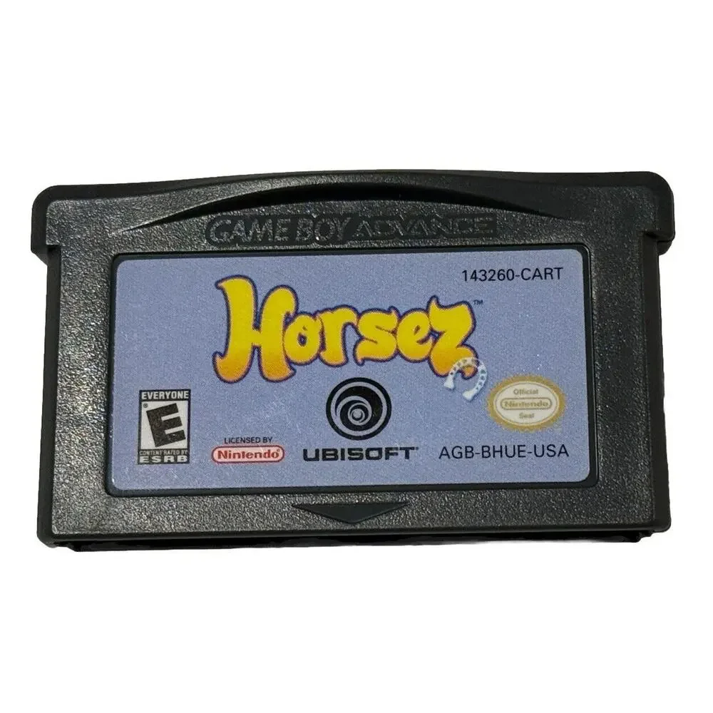 Horsez (Nintendo Game Boy Advance, 2007) Tested Used No Original Case